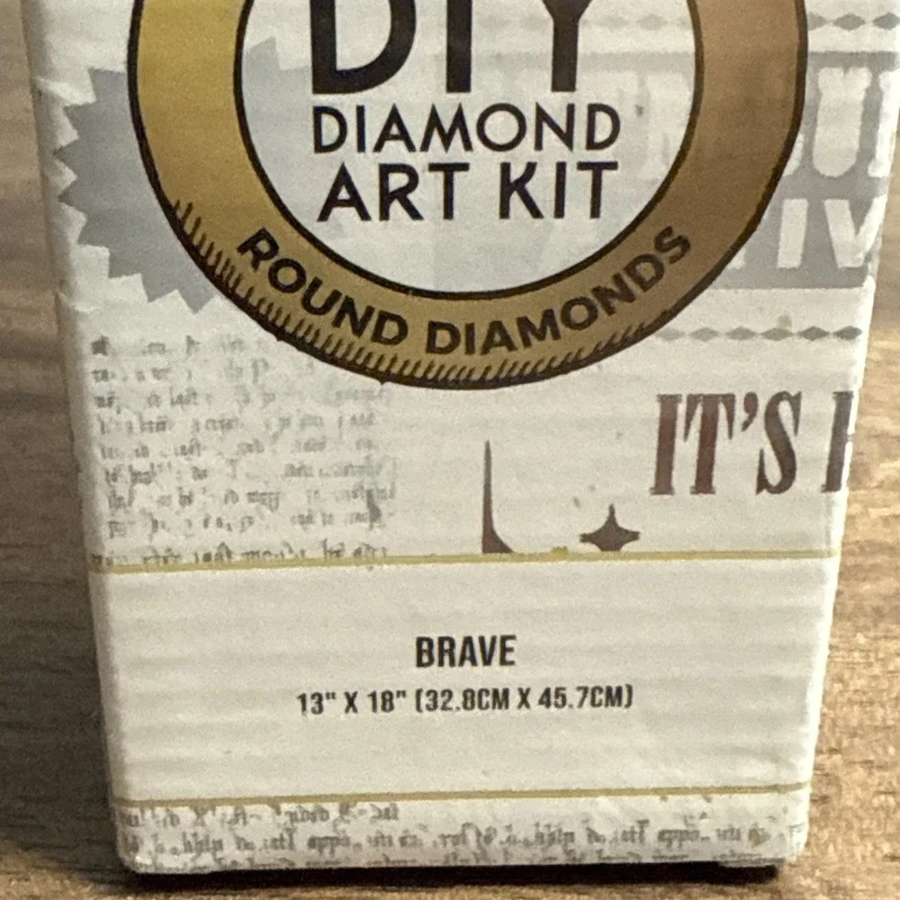 DIY Diamond Art Kit HARRY POTTER Wizarding World Brave‎ 13x18 Brand New